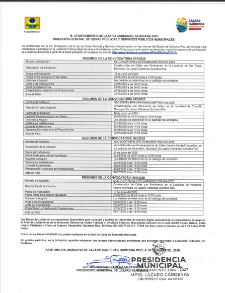 convocatoria 6