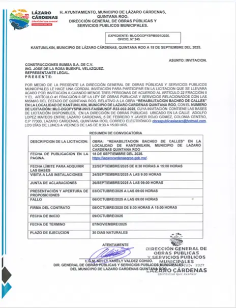 convocatoria 8